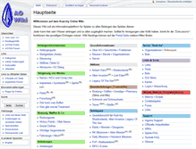Tablet Screenshot of aowiki.de
